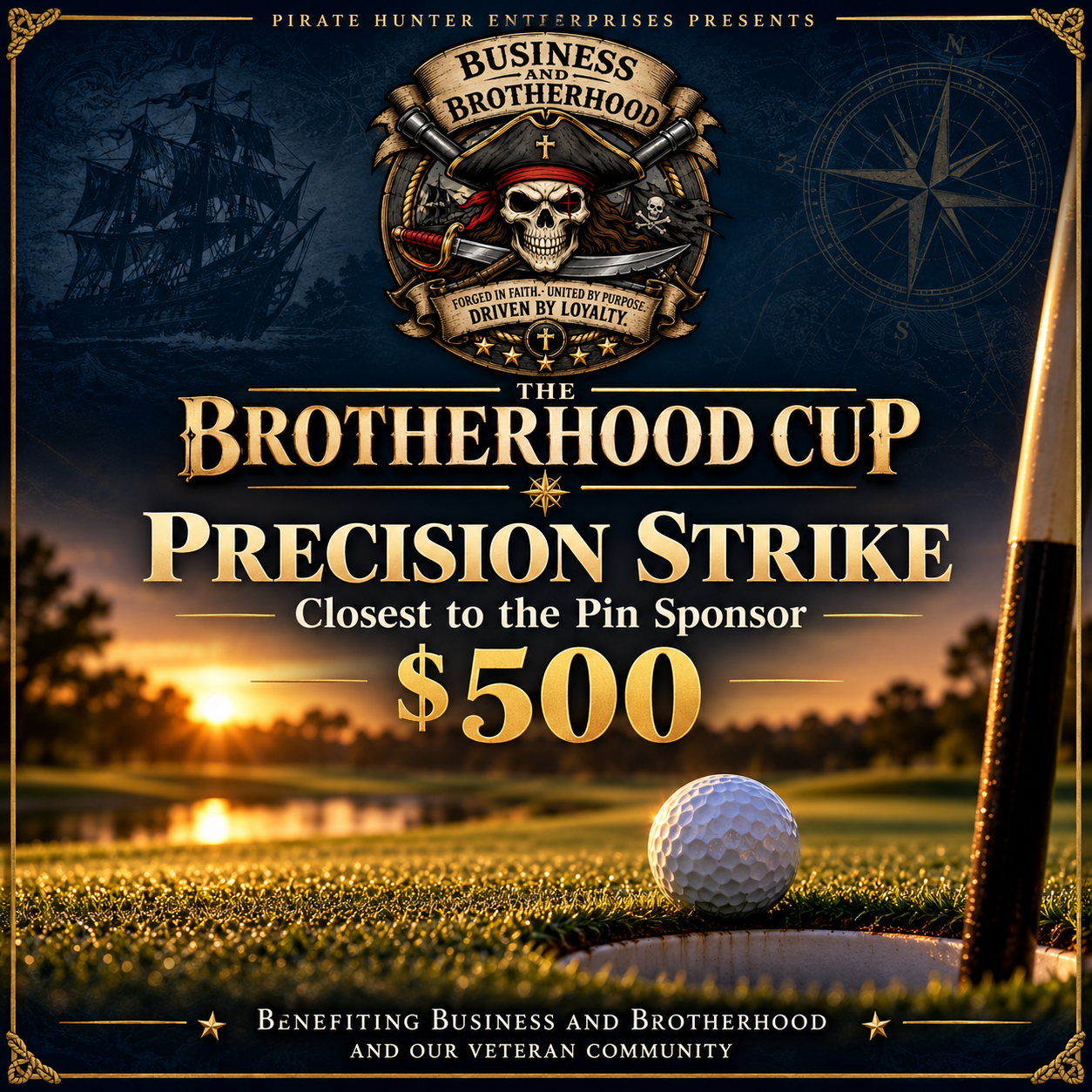 The Brotherhood Cup — benefiting Business and Brotherhood and our veteran community