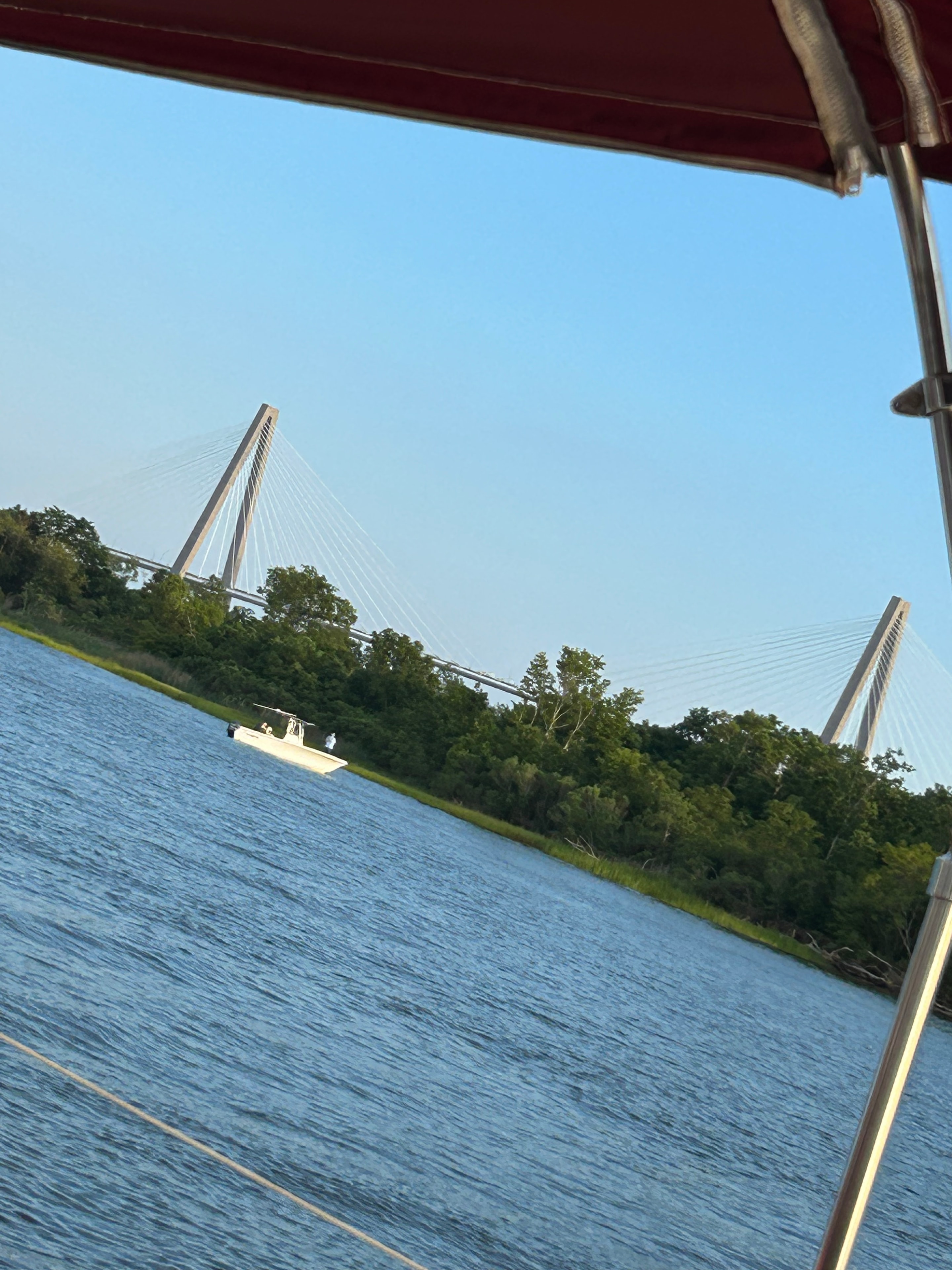 Guests enjoying a sunset sailing cruise