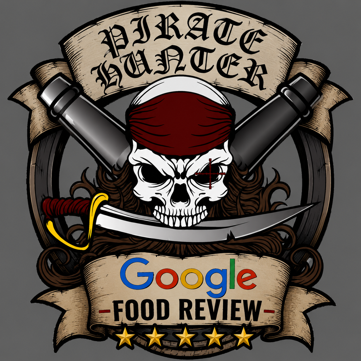 Pirate Hunter Google Food Review